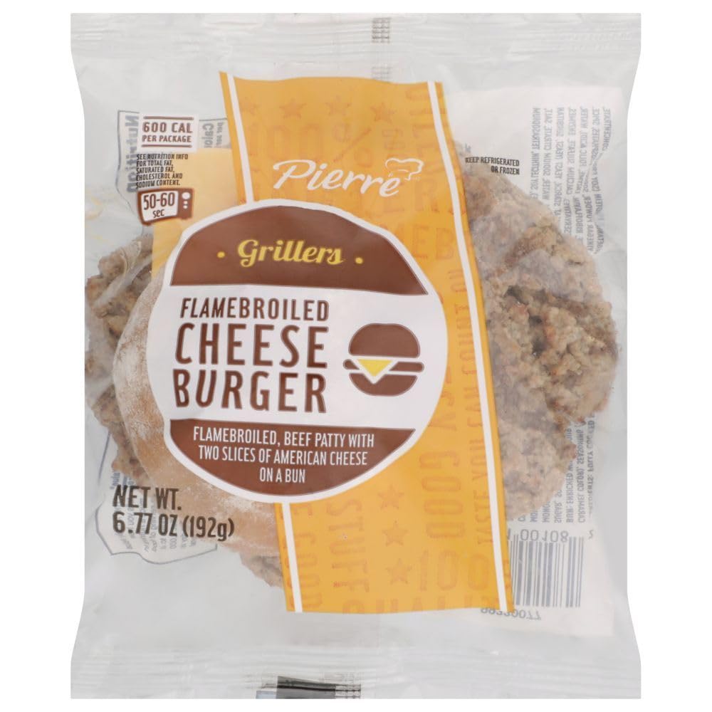 Advance Pierre, Flamebroiled Jumbo Cheeseburger, 7.0 oz. (12 Count)