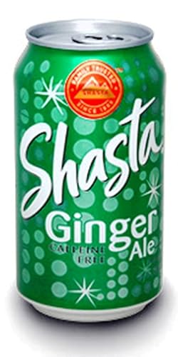 Shasta Ginger Ale, 12-Ounces (Pack Of 24)