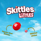 SKITTLES Littles Original Chewy Candy Mega Tube Resealable On the Go Treat for Road Trips, Lunch Treat, Movie Night Snack , Share Size, 1.9 oz Tube
