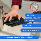 Supercloth® Premium Microfiber Cleaning Cloth for All-Purpose, Lasts Over 5 Years, Glasses Cleaning Cloth, Microfiber Cloth for Cars, Magic Reusable