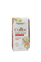 Plainature Dark Roast Ground Coffee - Single Origin, Arabica, With A Pleasant Crispness And Rich Aroma - Grown At High Altitudes And Sun-Dried