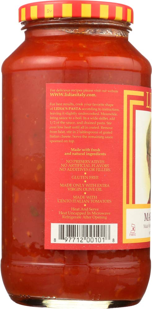 Lidia?s Marinara Pasta Sauce, 25 oz