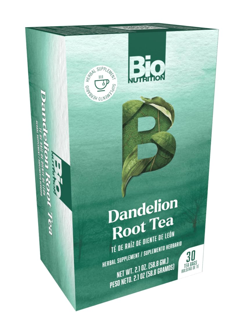 Bio Nutrition Dandelion Root Tea, 30 Tea Bags