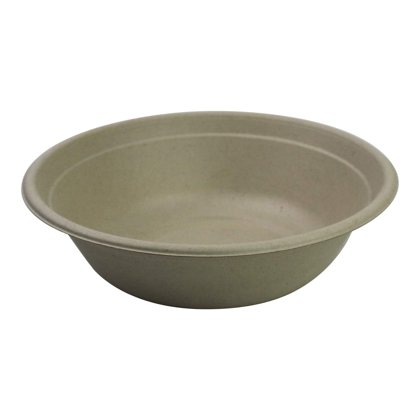 Sabert Pulp 32 oz Round Bowl, Certified Compostable, Recyclable, Disposable, Microwaveable, Reheatable, Durable, 300 Count