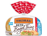 Get It Boxed Thomas Keto Bagel Thins, 8 Count 13 Oz - (2 Pack)
