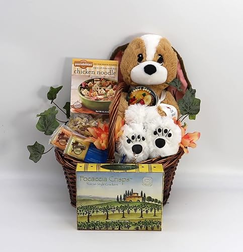 Gift Basket Village - Road To Recovery, A Fun and Chery Get Well Gift Basket To Help the Recover Process