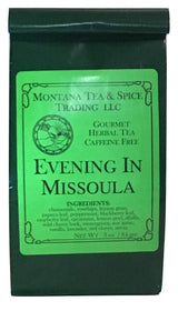 Evening in Missoula Tea Loose Leaf Tea - Montana Tea and Spice Trading -3 Ounces (Evening in Missoula, Single)