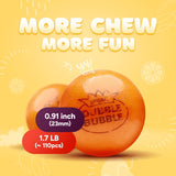 Global Gumball Gumballs for Vending Machine - 0.91 Inch (23mm) Large Dubble Bubble Original Gum Balls for Vending Machine Refill - Kids Chewing Gum