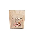 Honey Glazed Pecans 5 oz - Caramelized Pecans with Real Honey, Crunchy & Sweet Roasted Nuts Snack in Resealable Pouch - Gourmet Glazed Pecan Halves by