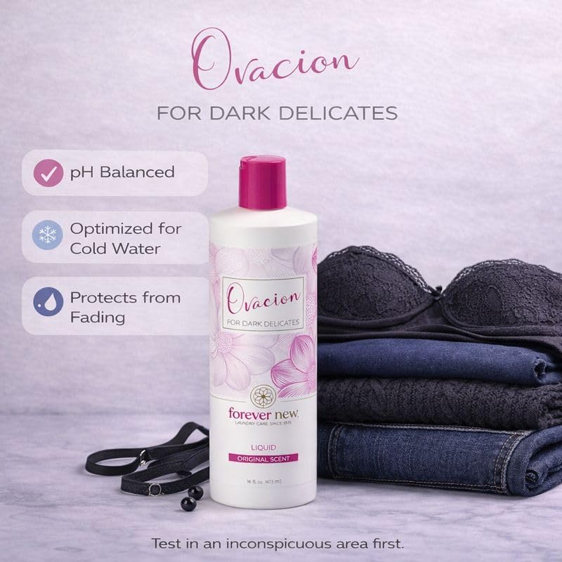 Ovacion by FOREVER NEW Liquid Laundry Detergent - Fine Delicates Wash - Scented, 16 Fl Oz