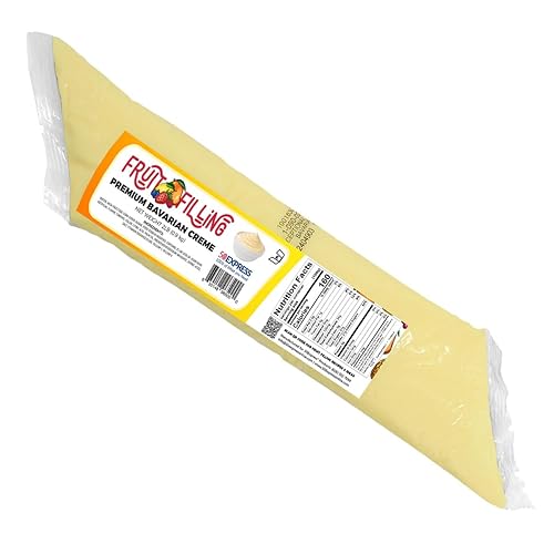 50Express® Single Fruit Filling Sleeve (2lb Sleeve) (Premium Bavarian Creme)