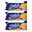 Delicje Orange Flavored Biscuits 147g (Pack of 3)