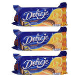 Delicje Orange Flavored Biscuits 147g (Pack of 3)
