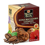 Hawaii Candy Kona Coffee Macadamia Nut Cookies | Authentic Made in Hawaii | Healthy Snacks | Safe for School 5 oz (1 Pack)