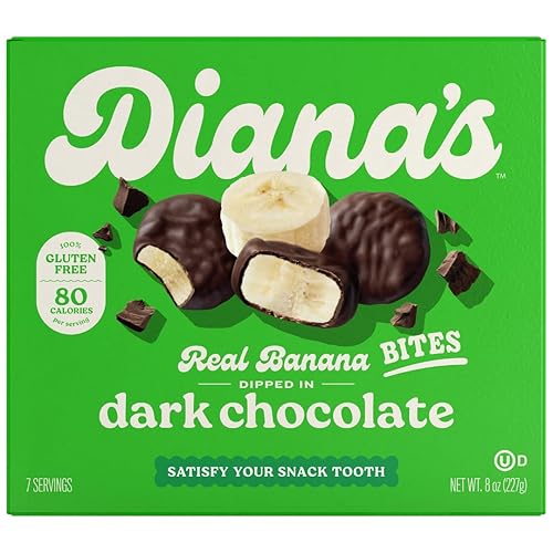 Dianas Bananas Dark Chocolate Banana Bites