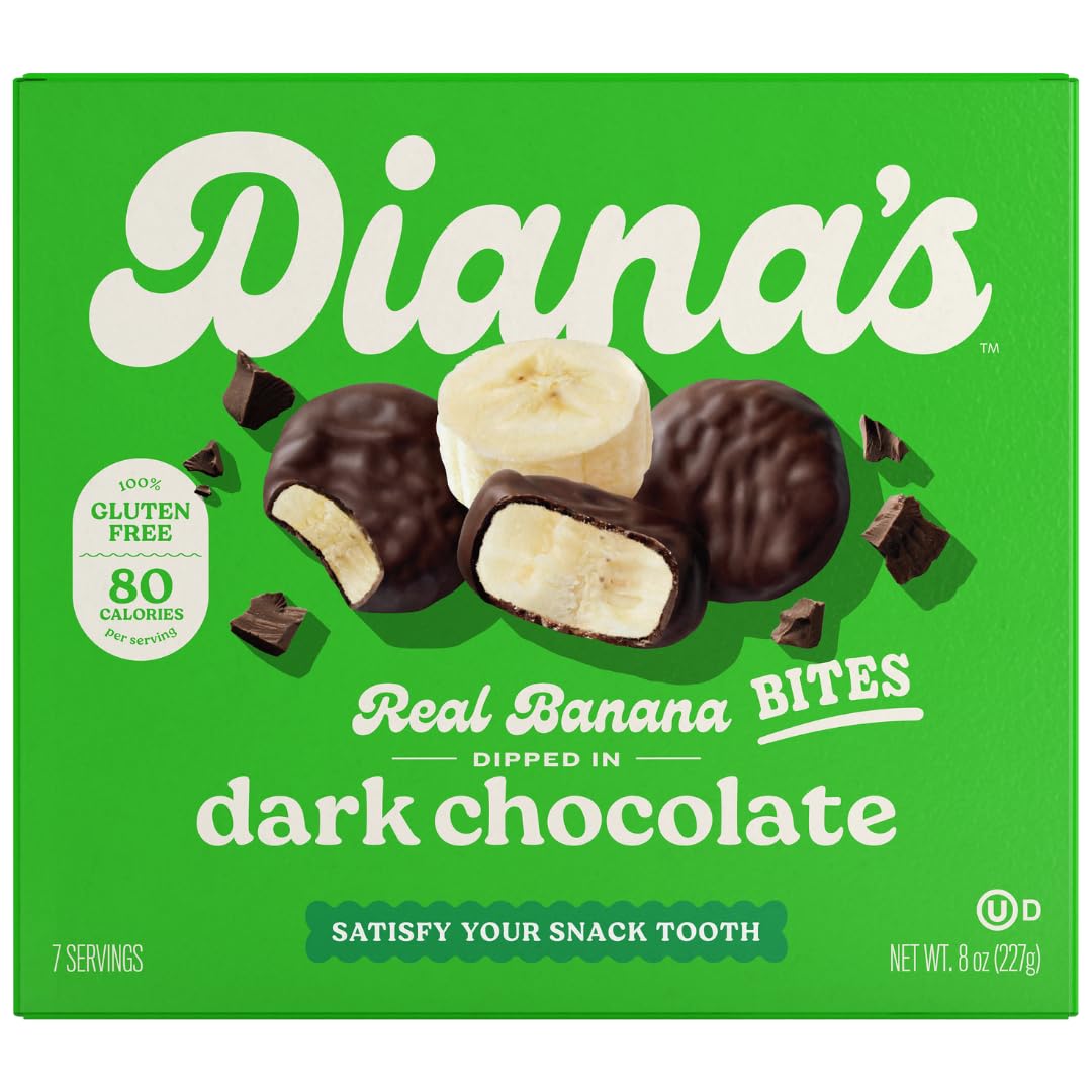 Dianas Bananas Dark Chocolate Banana Bites