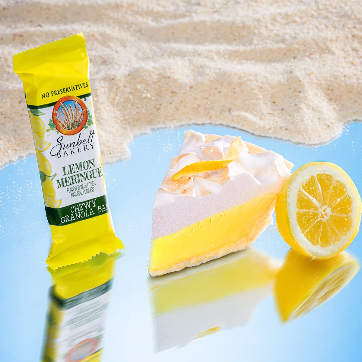 Sunbelt Bakery Lemon Meringue and Key Lime Granola Bars - 16 Bars - Sunbelt Bakery Pantry Combo Pack Chewy Breakfast and Snack Cereal Bars - Zero