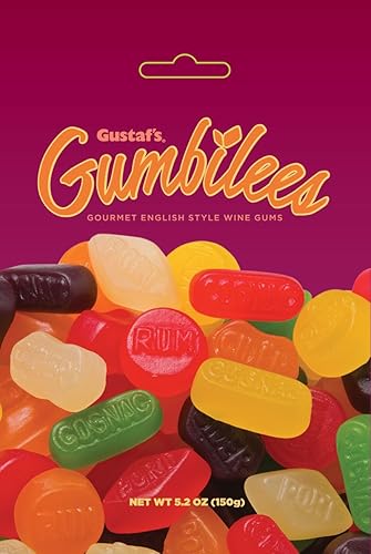 Gustaf's Gumbilees Wine Gums 5.2 Oz Bag (Pack of 12)