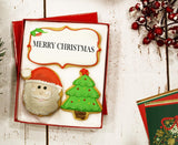 Christmas Cookies, Hand Decorated Vanilla Sugar Cookies, Christmas Gift Basket, Gourmet Holiday Food Gift Box, Christmas Gifts, For Women, Him, Her