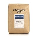 Brooklyn's Own Dark Roast House Blend Ground Coffee - 100% Arabica From Brazil, Sumatra and Ethiopia (2 LB)