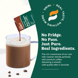 Swirl - Miss Saigon Cafe Latte - Vietnamese Inspired Espresso, Milk Blend, Single Serve, Smooth, Sweet, Balanced, No Fridge - 38g per pack 20 packets