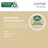 Green Mountain Coffee Roasters light roast Pod Cinnamon Sugar Cookie Coffee, 12 Count