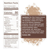 5 SPARROWS Healthy Sugar-Free Coffee Creamer Powder (Dark Hot Chocolate) - Stevia-Sweetened, Zero Sugar - Keto-Friendly Flavored Drink Mix, 10 oz