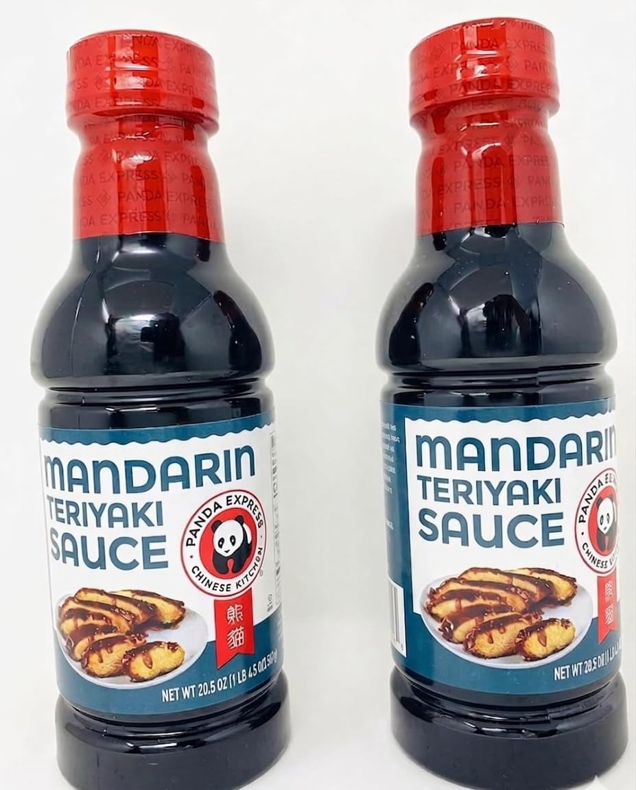 Arpandepot Mandarin Teriyaki Sauce, 20.5 oz (Pack of 2) - Sweet & Savory Asian Stir Fry Sauce, No High Fructose Corn Syrup, No Added MSG