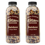 Amish Country Popcorn | 2-14 oz Bottles | Rainbow Popcorn Kernels | Old Fashioned, Non-GMO and Gluten Free (2-14 oz Bottles)