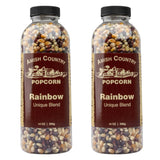 Amish Country Popcorn | 2-14 oz Bottles | Rainbow Popcorn Kernels | Old Fashioned, Non-GMO and Gluten Free (2-14 oz Bottles)
