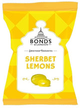 Original Bonds London Sherbet Lemons Bag Lemon Flavored Boiled Sweets With A Sherbet Centre Imported From The UK England British Candy Sweetshop Lemon