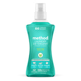 Method Liquid Laundry Detergent; Beach Sage Scent, Stain Remover; ; 66 Loads per 53.5 oz Bottle; (Pack of 1)
