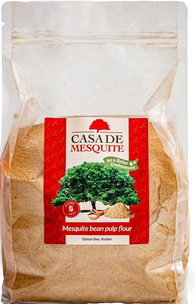 44 oz White Mesquite Bean Pulp Flour (Prosopis alba)
