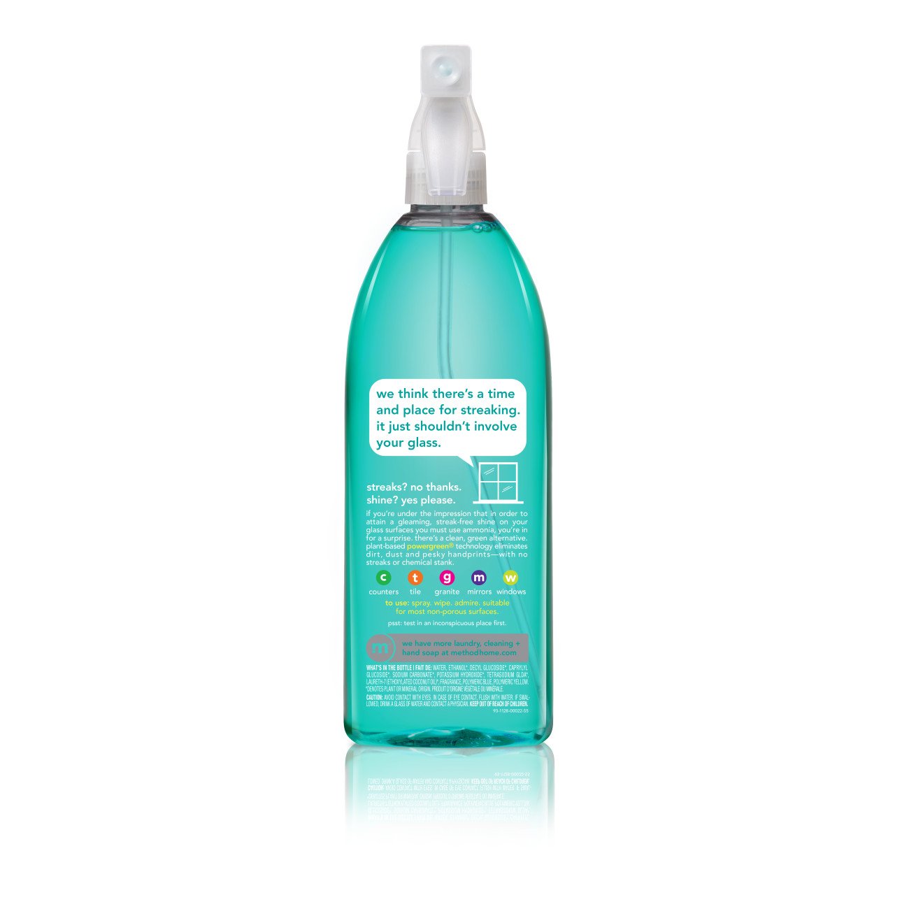 Method Glass Cleaner + Surface Cleaner, Waterfall, 28 Ounce