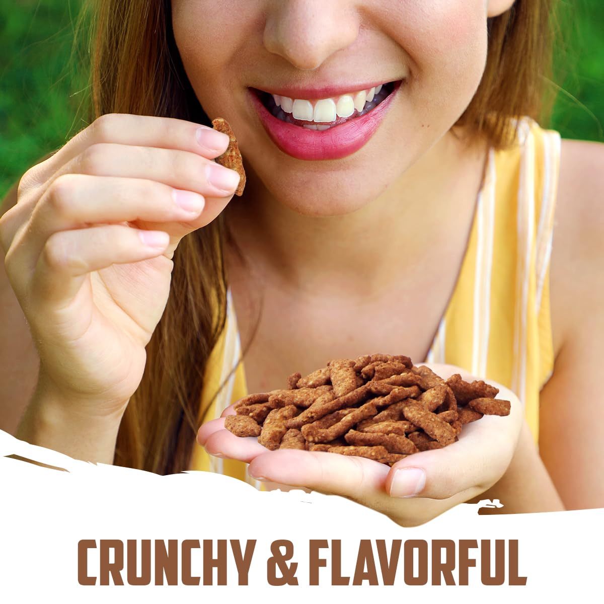 TIVOZY Sesame Sticks Original - Delicious and Fresh Gourmet Seed Snacks with the Perfect Mix of Roasted and Salty Flavor for Midday Snacking, Office