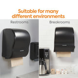Coastwide Professional Recycled Hardwound Paper Towels, 1-ply, 800 ft./Roll, 6 Rolls/Carton