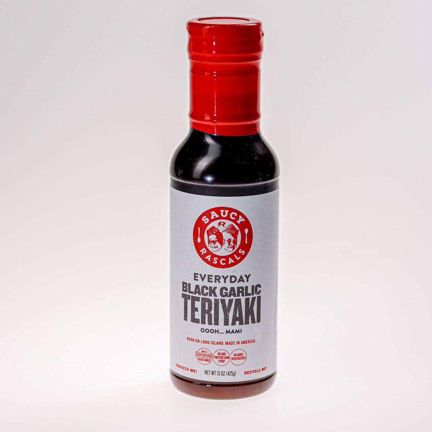 Saucy Rascals Black Garlic Teriyaki (15oz) (1)