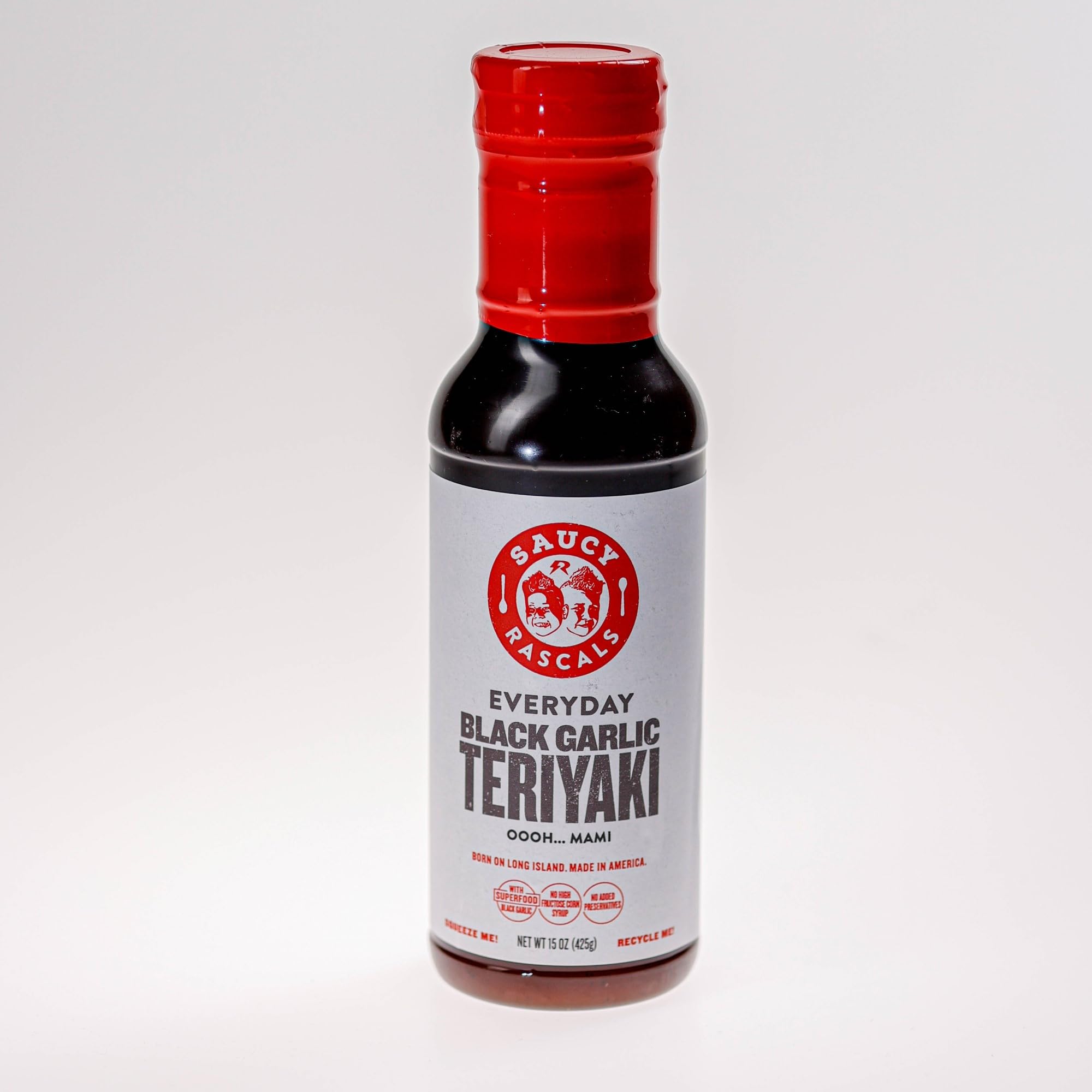 Saucy Rascals Black Garlic Teriyaki (15oz) (1)