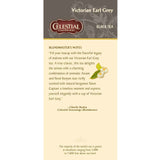 Celestial Seasonings Victorian Earl Grey Black Tea 25 Tea Bags