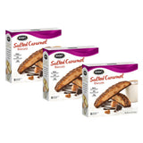 Nonni's 3 Boxes of Biscotti, Salted Caramel, 24 Count (Pack of 3)