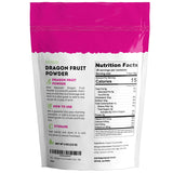 Kate Naturals Dragon Fruit Powder for Baking & Drinks (4oz). Vegan, Gluten Free Dried Pink Pitaya Powder for Dragonfruit Syrup, Smoothies & Food