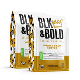 BLK & Bold Whole Bean Coffee, Limu Ethiopia Light Roast, Single Origin Coffee Beans, Chocolate Blueberry Honey Notes, Fresh Roasted Coffee for Drip