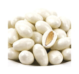 Yogurt Covered Almonds - 1 lb of White Sweet Yogurt Dipped Fresh Almonds