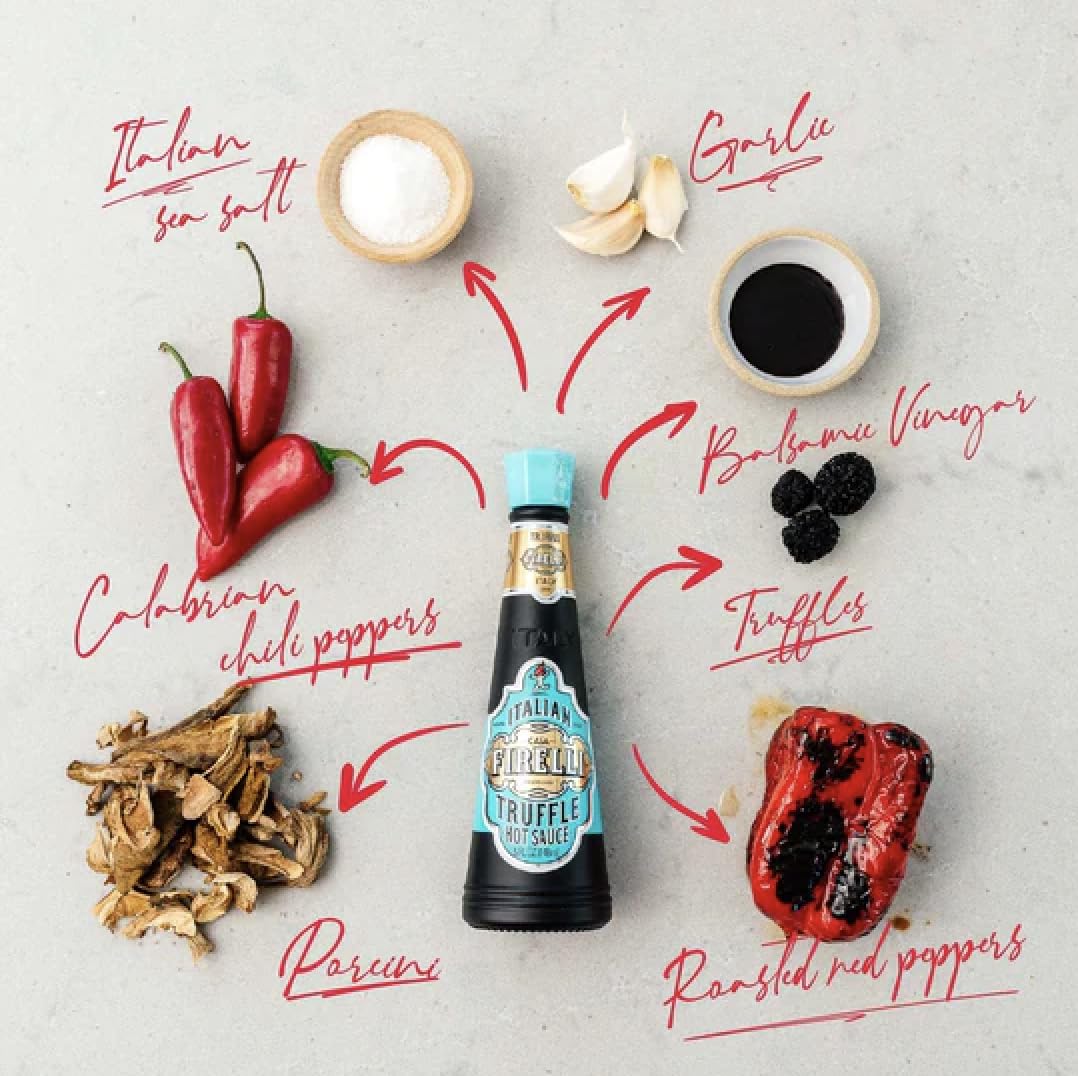 CASA FIRELLI Truffle Hot/Extra Hot Combo - 5oz Bottle (Pack of 2)