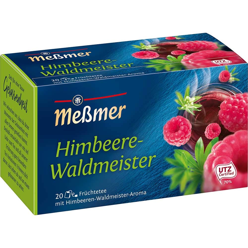 Messmer Fruit Tea: Raspberry Woodruff 1 box/20 Tea Bags