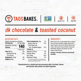 Taos Bakes -Dark Chocolate & Toasted Coconut Granola - Crunchy Granola Breakfast Snack - Gluten Free, No GMOS, No Fillers - 10 oz (Pack of 3)