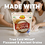 Premium Gold Gluten Free All Purpose Flour, 5 Pound, Gluten-Free, Non-GMO, Kosher, High In Fiber, Source of Omega-3, Plant-Based Protein, No