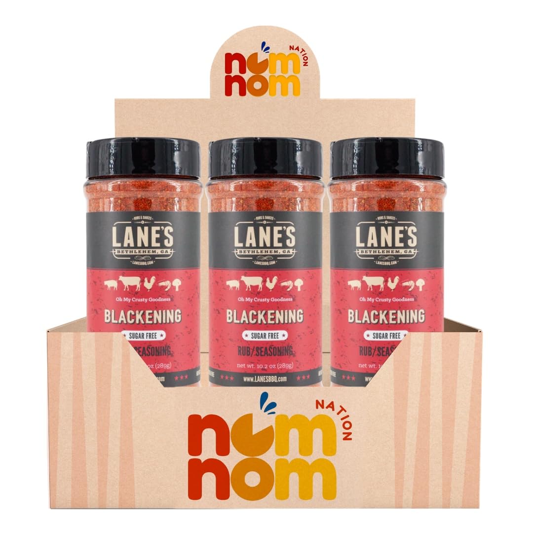 Rub Blackening - 2 x 10.2 oz Shaker - Cajun Seasoning and Blackened Seasoning for Chicken Rub - Salt Free Seasonings and Spices - Spiceology Spices 3