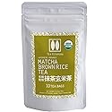 Organic Japanese Matcha Brown Rice Tea (Matcha Genmai-Cha) 10 Tea Bags by Tea Kitamura, Small Batch,