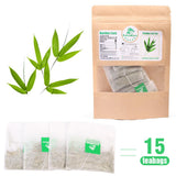 EidolonGreen [China Medicinal Herb] Bamboo Leaf Tea,100% Pure Natural Organic Bamboo leaves tea,(DanZhuYe/???/?? ?? ?) Non-GMO, Caffeine-Free,15